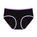 YWDJ Period Underwear for Women Briefs Cotton Lightweight No Show Large Cotton Color Postpartum Recovery Physiological Underwear Purple S