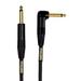 Mogami Gold 18â€™ Instrument Cable with Right Angle End