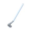 Golf Brush Head Toilet Brush, Long Handle Toilet Brush with Golf Silicone Head - No Dead Corners, Wall Mounted Base, Gap Free Cleaning