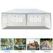 10x20 Party Tent Wedding Patio Gazebo Outdoor Carport Canopy Shade with Side 4 Removable Walls