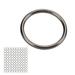 Metal O Rings Multipurpose Heavy Duty Round Ring for Hardware Bags Belts Dog Leashes Hanging Basket DIY Craft