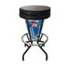 Holland Bar Stool L500030CstGrdBlkVinyl United States Coast Guard Lighted Bar Stool