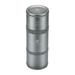 CAMPINGMOON Coffee Can Outdoor Camping Aluminum Alloy Coffee Bean Tea-leaves Storage Bottle Layered Storage Jar for Coffee and Tea