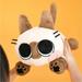 Siamese Cat Bean Puree Soft Plush Dolls Pendant Cotton Anime Pillow Kawaii Stuffed Plushies Children Cute Toys Birthday Gifts A