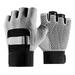 Mountain Bike Shockproof Gloves Cycling Half Finger Half-finger Xl Velvet Fitness