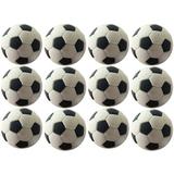 12pcs Mini Soccer Balls Dollhouse Soccer Balls Miniature Sports Balls Mini Soccer Ball for Doll House