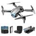 Chiccall Drone FPV Drone with 1080P Camera 2.4G WIFI FPV RC Quadcopter with Headless Mode Altitude Hold OpticalFlow Positioning Gifts for Kids Adults Black