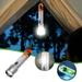 Weloille Outdoor Camping Strong Light Flashlight Emergency Multifunctional Long Range Flashlight Work Light Side Lights