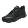 Rrunsv Casual Shoes for Men Men S Walking Shoes Non Slip Breathable Running Tennis Shoes Casual Fashion Sneakers Black 42