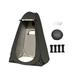 harayaa Privacy Tent Shelter for Single Person Shower Tent for Camping Hiking Picnic Black