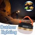 Oneshit USB Rechargeable Portable LED Camping Lantern Tent Light Charger 2PCS Kitchen Utensils & Gadgets On Clearance White