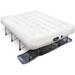 Perfect Ivation EZ-Bed (Queen) Air Mattress with Frame & Rolling Case Self Inflatable Blow Up Bed Auto Shut-Off Comfortable Surface AirBed Best for Guest Travel Vacation Campin