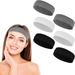Sweatbands for Sports (6 Pcs) - Moisture-Wicking Headbands for Gym Yoga and Running
