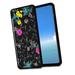 Blooms-On-Black-8 phone case for Samsung Galaxy S10 for Women Men Gifts Soft silicone Style Shockproof - Blooms-On-Black-8 Case for Samsung Galaxy S10