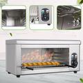 2000W Stainless Steel Electric Cheese Melting Machine Countertop Cheese Melter Grill Steaks Sandwiches
