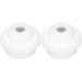 2 Pieces Swimming Pool Return Nozzle - Skimmer Pool Nozzle for Steel Wall Pools - Return Nozzle with Swivel Head Swimming Pool Accessories - 1.5 Inch External Thread - White