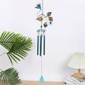 Soikfihs Retro Metal Animal Wind Chime Ornaments Creative Balcony Courtyard Campanula Garden Wind Chimes Outdoor Indoor Decor Wind Chimes Bedroom Wind Chime Indoor Wind Chime Decor