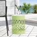 Christopher Knight Home Mellie Outdoor Outdoor Metal Side Table by Green