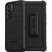 OtterBox Defender Rugged Case & Belt Clip/Stand for Samsung Galaxy S22 Plus Black