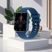 UAEBM 1.95-inch Bluetooth Call Multifunctional Sports Mode Information Push Ultra-thin Fashionable Appearance Smartwatch Blue