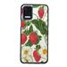 Strawberry-s-Thin-128 phone case for LG Q52 for Women Men Gifts Soft silicone Style Shockproof - Strawberry-s-Thin-128 Case for LG Q52