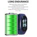 Color Screen Smart Bracelet Blood Pressure Measure IP67 Waterof Fitness Activity Tracker Heart Rate Monitor Bracelet