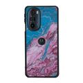 Pink-Blue-Marble-9 phone case for Motorola Edge 30 Pro for Women Men Gifts Soft silicone Style Shockproof - Pink-Blue-Marble-9 Case for Motorola Edge 30 Pro