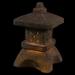 Stone Tower Solar Light Statue Pagoda Outdoor Decoration Garden Decorative Lighting