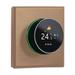 moobody WiFi Smart Thermostat Color Screen Rotary Heating Thermostat with Backlight/Temperature/Sensor/Time Temperature Calibration Adjustment