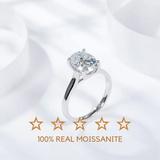 Minimalist Moissanite Solitaire Ring 1-3ct Engagement Wedding Ring Promise Bridal Band For Women Propose Ring