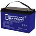 12V 110AH GEL Replacement Battery Compatible with Tennant T3 Walk Behind Floor Scrubber