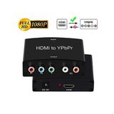 HDMI to YPbPr Converter 4K 1080P HDMI to YPbPr Adapter with HD Video Support PS3 DVD Xbox 360 to HDTV Monitor and Projector