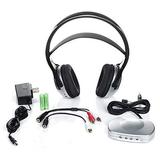 J3 TV920 Listener Rechargeable Wireless Infrared Headphones for TV Listening System | Cordless Over Ear Headphone