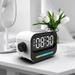 Apmemiss Blue Tooth Speaker Clearance New Bluetooth Audio Phone Wireless Inflatable Light Digital Display Clock Alarm Clock Speaker Three In One Wireless Charger Warehouse Deals Today