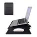 PU Leather Case For Macbook Air Pro 13/14/15 Inch Laptop Sleeve Bag With Stand Notebook Handbag Briefcase With Mouse Pad