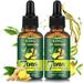 Ginger Oil for Hair Growth Biotin Hair Growth Serum for Hair Loss Regrowth Treatment 100% Pure Natural Ginger Essential Oil for Stronger Thicker Longer Hair for Women & Men 1.0 Fl Oz / 30ML (2 PCS)