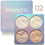 WMYBD Clearence! New Makeup Face Powder 4 Colors Bronzer Highlighter Powder Gifts for Women