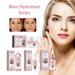 Rose Skin Care Set 4-piece Women s hyaluronic acid facial care set including Rose Extract Toner Essence Cream Cleanser Improve skin Moisturizing Skin Care daily set