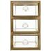 Drawer Type Stationery Storage Box Jewelry Storage Case 3-tier Jewelry Storage Organizer