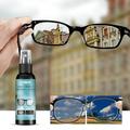 PURJKPU Lens Scratch Removal Spray Eye Glass Windshield Glass Repair Liquid Lens Scratch Remover Glasses Cleaner Spray for Sunglasses Screen Cleaner Tools