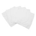 5pcs Absorbent Face Cloth Hot Compress Cotton Soft Facial Washcloth for Beauty Salon Small