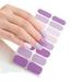 Azrian Beauty Care 16 Strips Semi Cured Gel Nail Stickers Nail Lamp Required Gel Nail Polish Wraps Gel Nail Art Stickers for Women Girls Beauty Secrets Valentine s Day Gifts for Womens