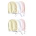 6 PCS Disposable Gloves Makeup Remover Pads Face Powder Puff Sponges Removal Facial Cleaning Puffs The Fiber