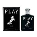 Play Black Man Perfume 100ml / 3.4 Fl Oz Eau De Parfum Vaporisateur Spray Oil From France
