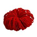 Charmgo Skincare Headband Clearance Girls 100 Pieces Of 3 Cm Nylon Non-Harm Hair Rubber Band Color Hair Rope Jewelry Boho Headbands for Women Headbands for Women Red