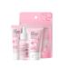 Sakura Skin Care Sets Women Beauty Gift Sets Laikou Travel Kit of Eye Cream Essence Serum Face Cream Travel Set 3Pcs Moisturizing Facial Care Mother Day Gifts for Mom