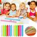 12 Inch Kids Ruler Clear Plastic Rulers For Kids School Supplies Home Office Assorted Colors Ruler With Centimeters And Inches Straight Shatterproof Rulers Standard Ruler School