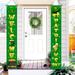 npkgvia St Patricks Day Decorations Home Decor Couplets Decorated Curtain Banners Decorated Porches Hung Welcome Signs For Family Holiday Parties St Patricks Day Accessories St Patricks Day Decor