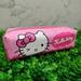Cartoon Sanrio Hello Kitty Pencil Case Kawaii My Melody Kuromi Cinnamoroll Pochacco Waterproof Stationery Storage Bag Gifts