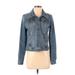 Ann Taylor LOFT Denim Jacket: Blue Jackets & Outerwear - Women's Size Small